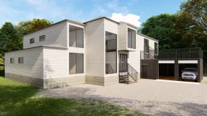Wholesale Luxury Modern Prefab Prefabricated Container House Villa Casa with Smart Home Features