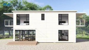 Fully Furnished Luxury 2 Storey Customized Prefabricated Container House Villa