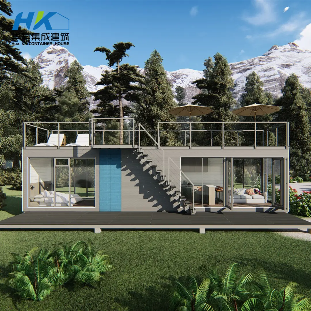 Wholesale Factory wholesale Living In A Container Home - Luxury modern comfortable prefab container house for America market.  - HK prefab Pricelist, Products