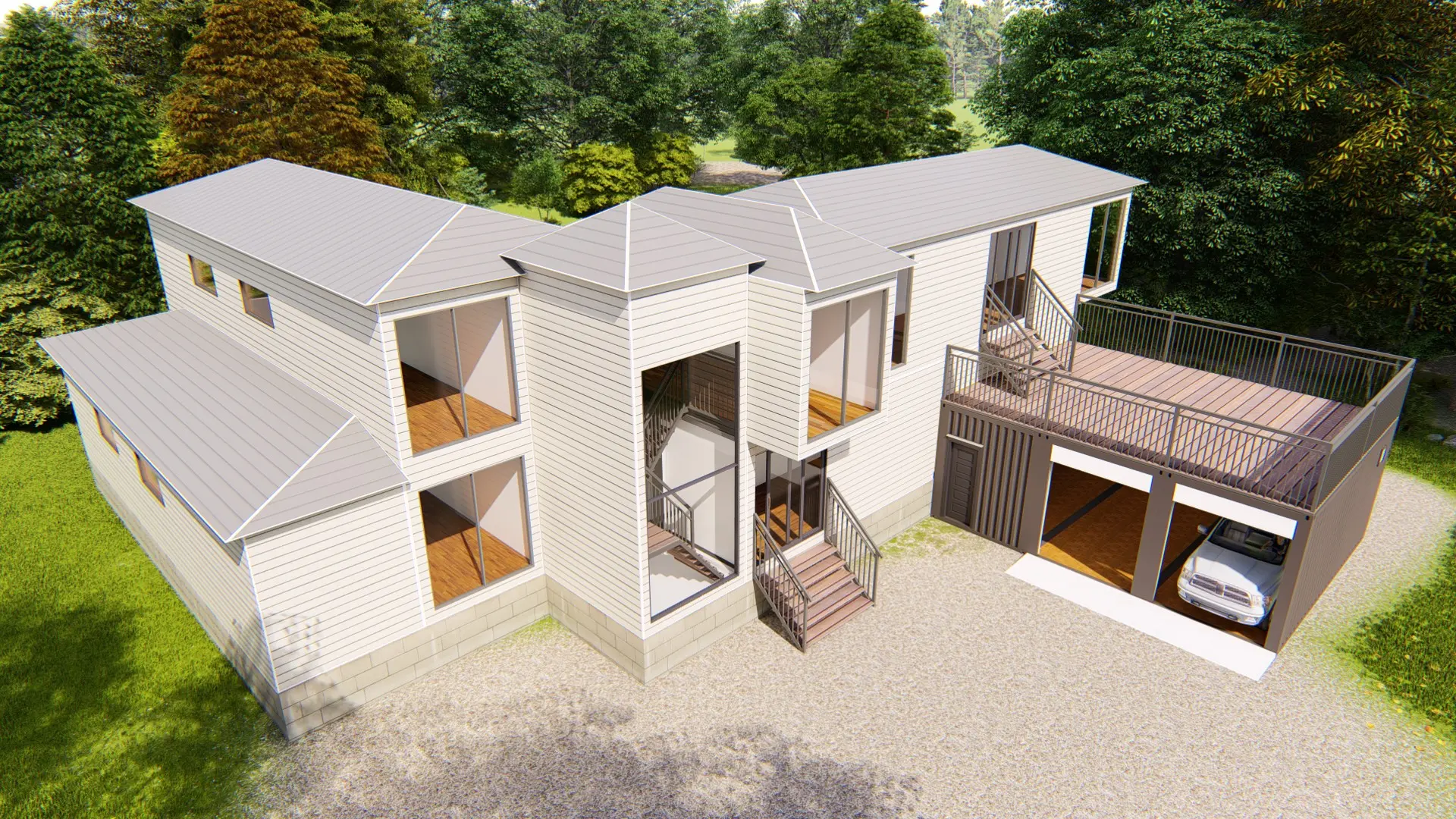 Wholesale Luxury Modern and Beautiful Comfortable Customizable Prefab Prefabricated Container House /Villa/Casa with Smart Home Features Pricelist, Quotes