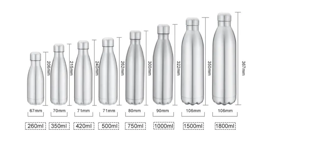 Hot Sale 500ml Vacuum Drink Bottle Insulated Water Bottle