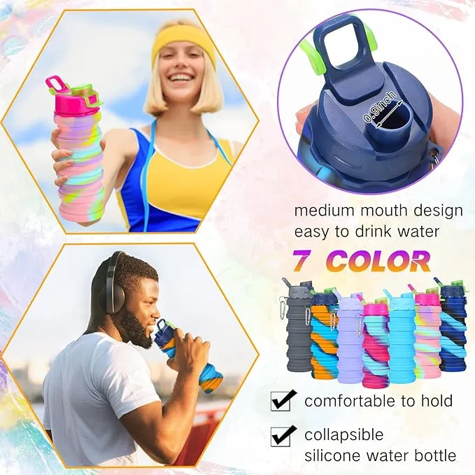 Collapsible Silicone Water Bottle 1