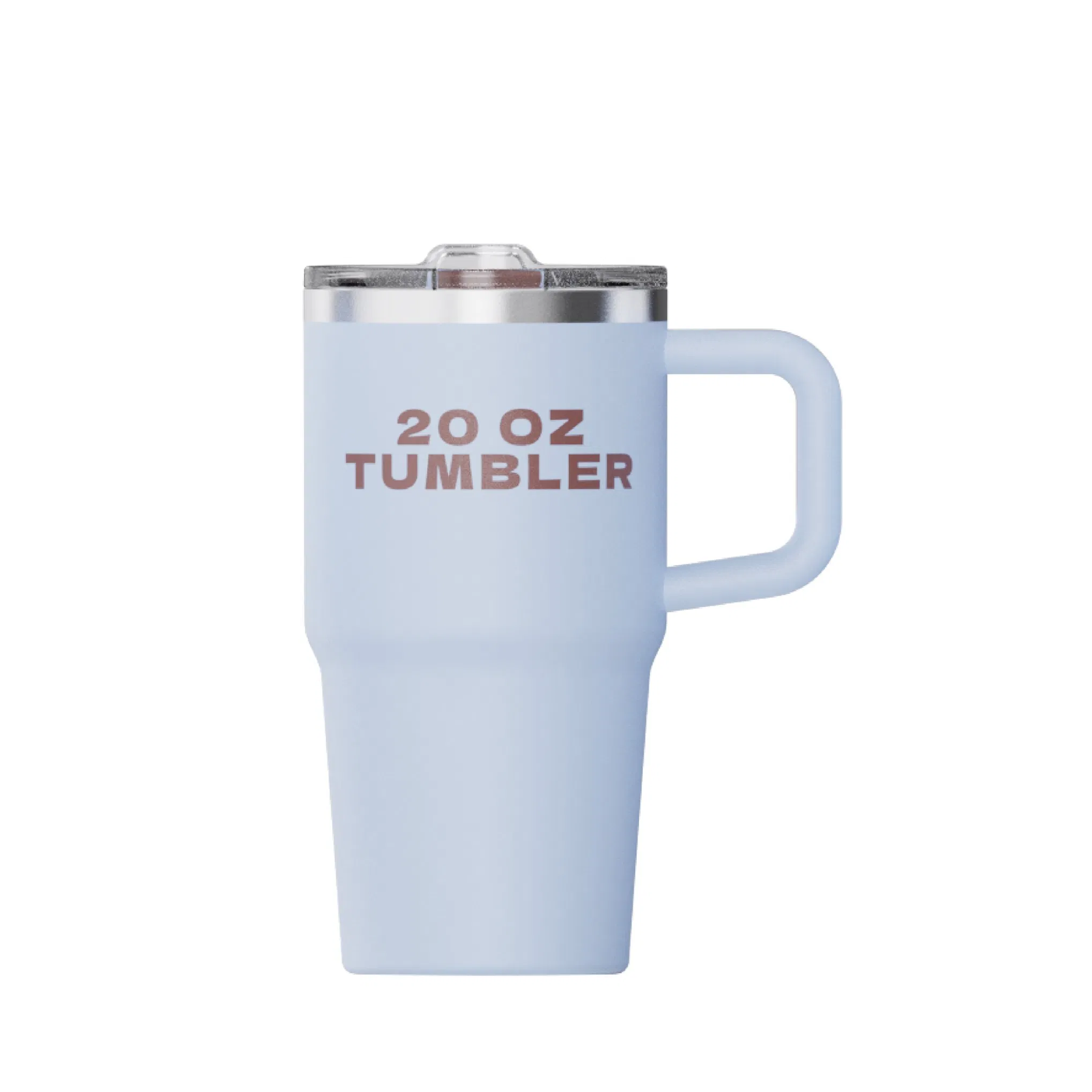 Insulated 20oz Tumbler with Handle Stainless Steel Mug for Hot and Cold Beverages