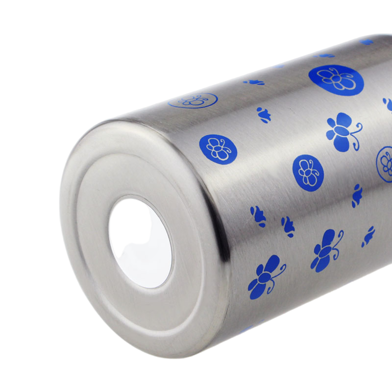 3 in 1 Travel Insulated Cup, 304 Stainless Steel Baby Bottle, Silicone Straw Steel Water Bottle 180ml Insulated Bottles for Kids, Customized Baby Products