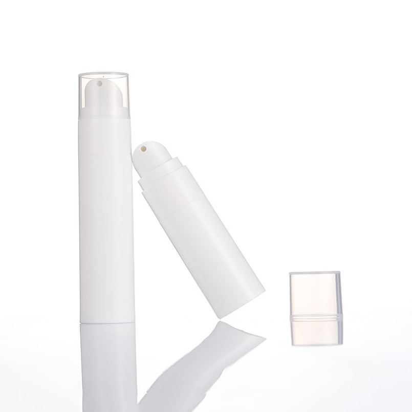 in Stock Portable Makeup Foundation Concealer Isolator Plastic Pump Vacuum Container Acrylic Airless Bottles