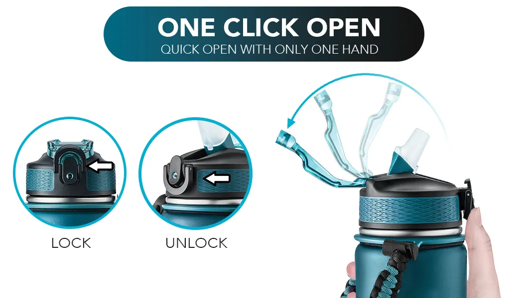 Insulated Vacuum Water Bottle Display 5