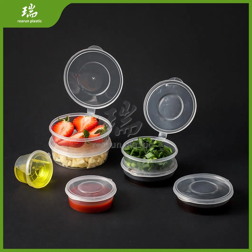Airtight Leakproof Reusable Safe Stackable Clear Durable Large Plastic Food Container
