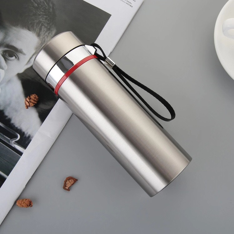 500ml Customized Red Colour Vacuum Water Bottle, Thermal Tea Flask