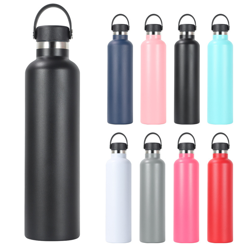 Large Capacity Stainless Steel Vacuum Thermos Flask Portable Sports Water Bottle
