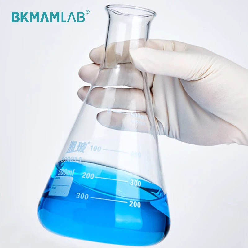 Triangle Flask Straight-Necked Conical Graduated Beaker with Narrow/Wide Mouth 50-1000ml Available