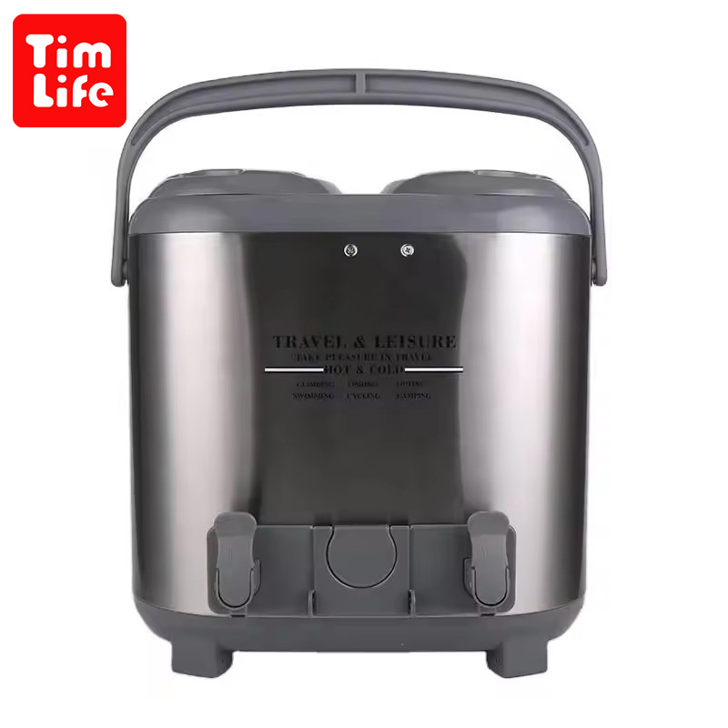 Big Size Vacuum Flask Wide Mouth Insulated Bucket Coffee Water Vacuum Jug