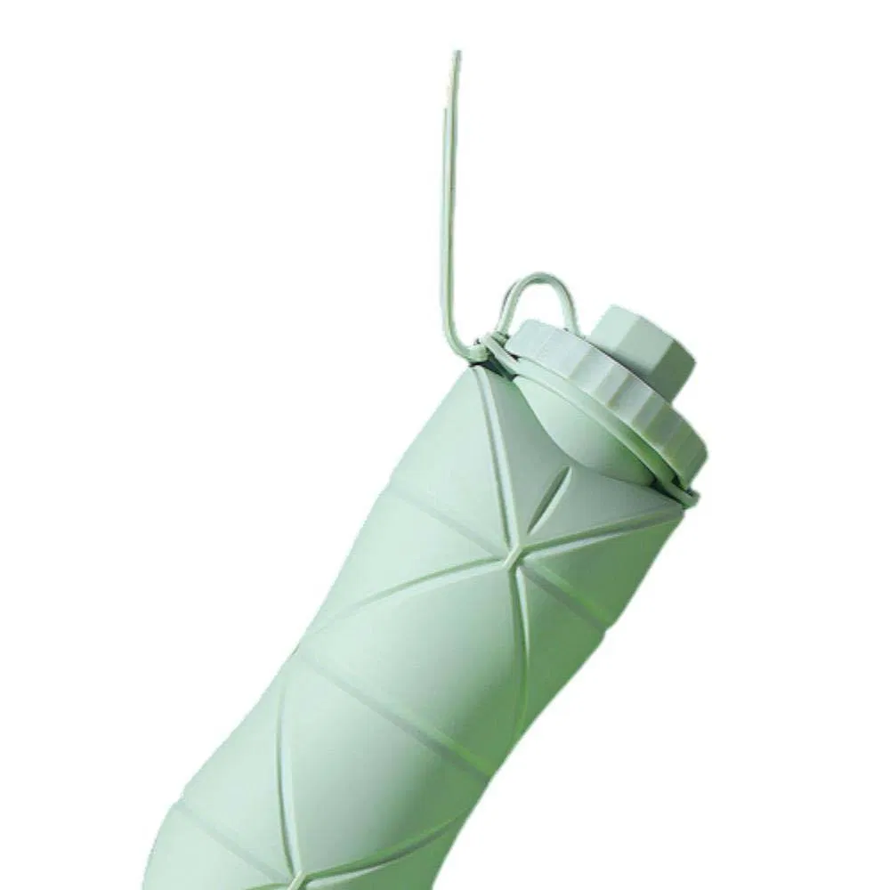 Collapsible Silicone Travel Kettle Foldable Hot Water Bottle Leakproof Portable Cup Camping Hiking