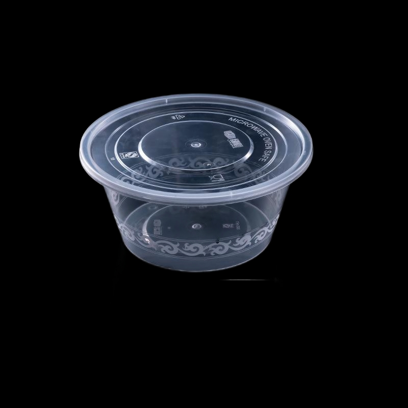 Microwave-Safe Thickened PP Food Container with Lid - Leakproof Takeaway Box
