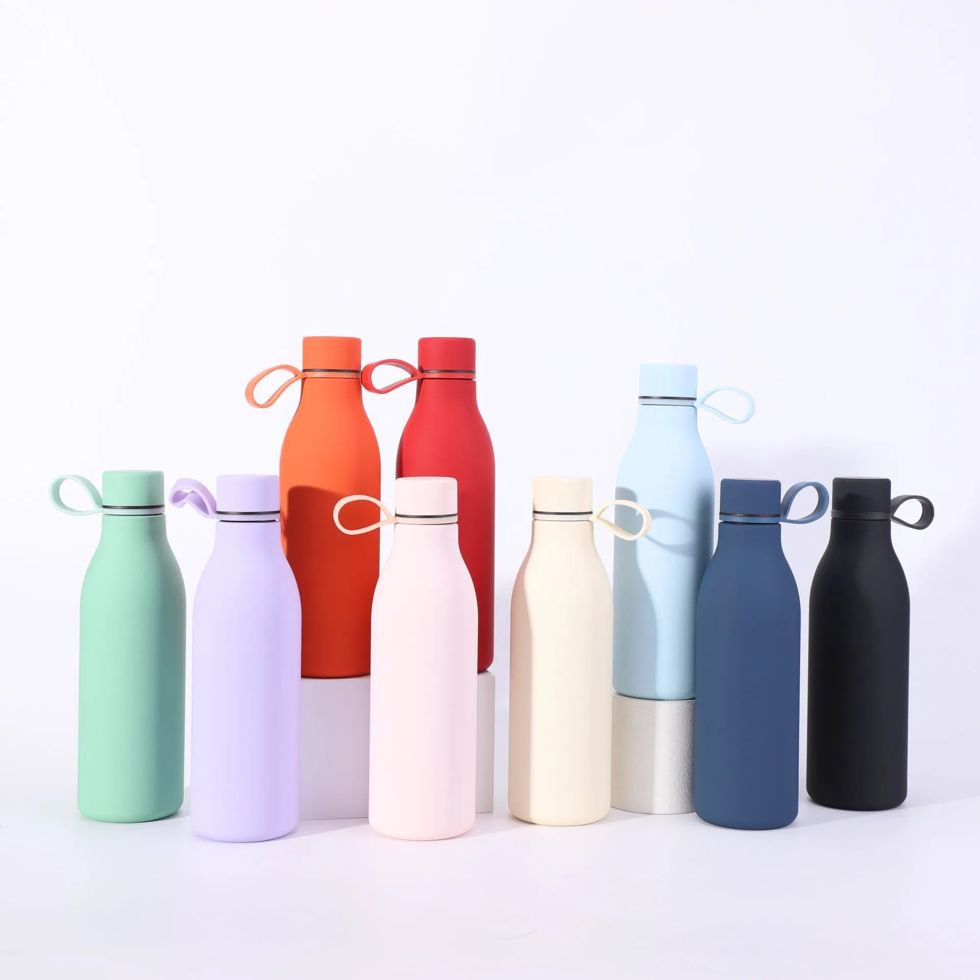 Wholesale Thermal Double Wall Stainless Steel Insulated Drink Water Bottle Custom Logo Portable Vacuum Flask Sports Water Bottle