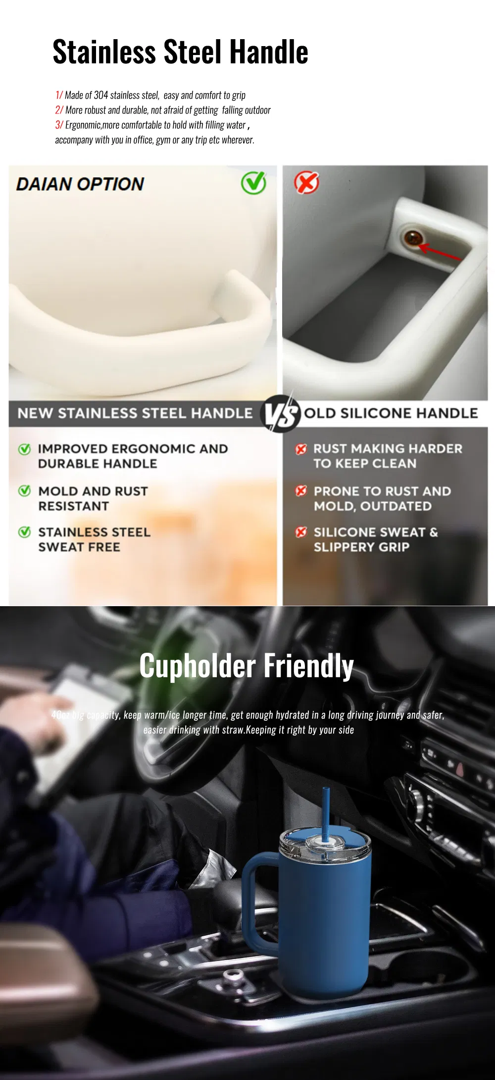 40 Oz Stainless Steel Tumbler 3