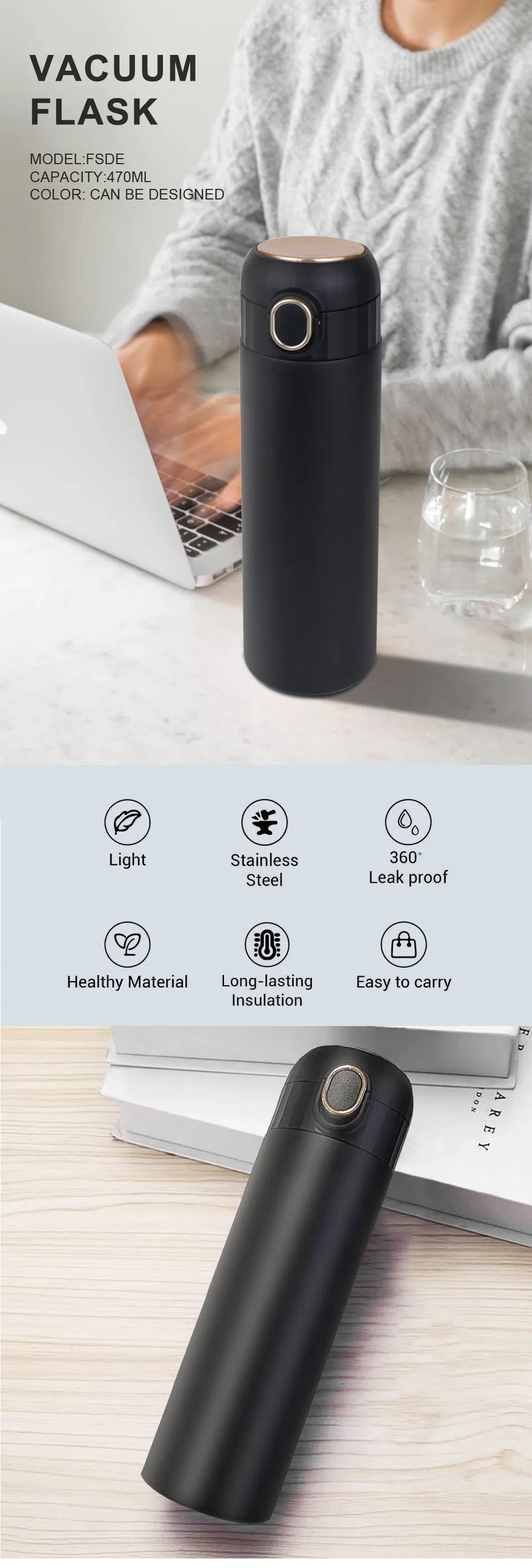 Vacuum Flask Detail 1