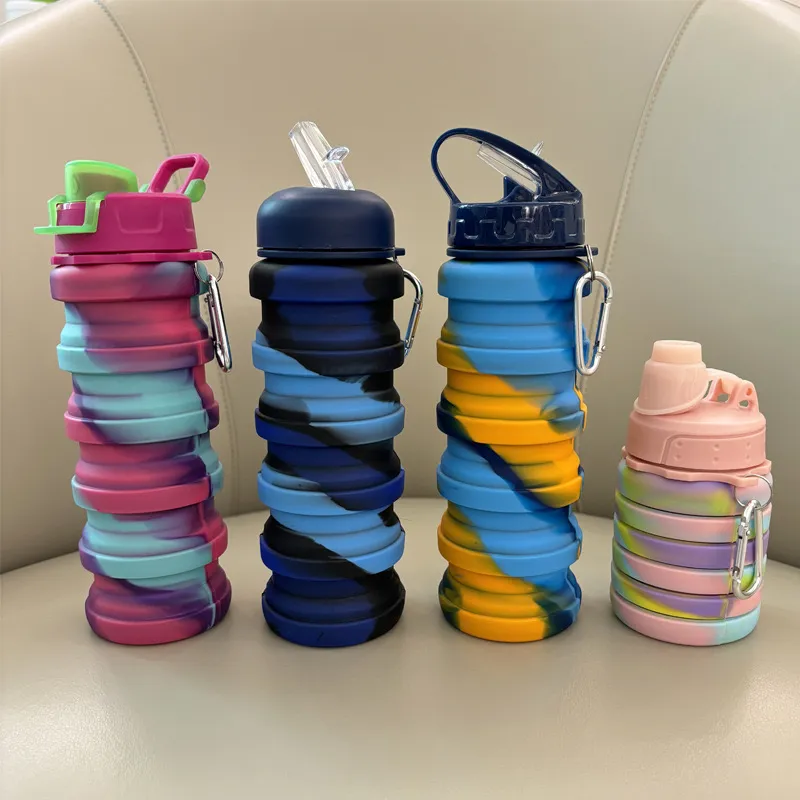 Collapsible Silicone Water Bottle 7