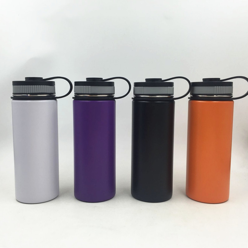 18oz 36oz 64oz 40oz 10oz 12oz 14oz 16oz Hydro Flask Bottle Insulated Stainless Steel Water Bottle Wide Mouth Bottle Flip Lid Straw Lid