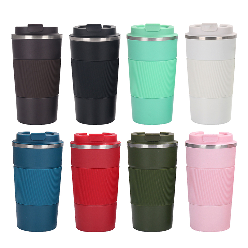 Top Sale 510/380ml Insulated Double Wall Stainless Steel BPA-Free Travel Coffee Mug