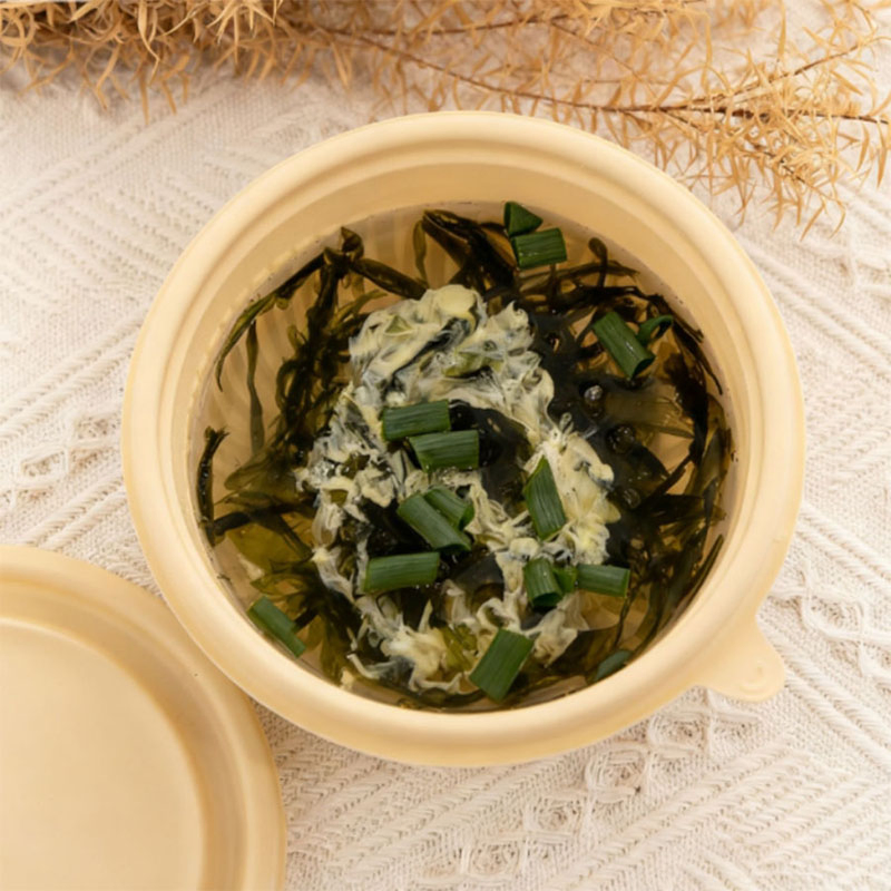 Leakproof Biodegradable Food Containers Microwave-Safe Option