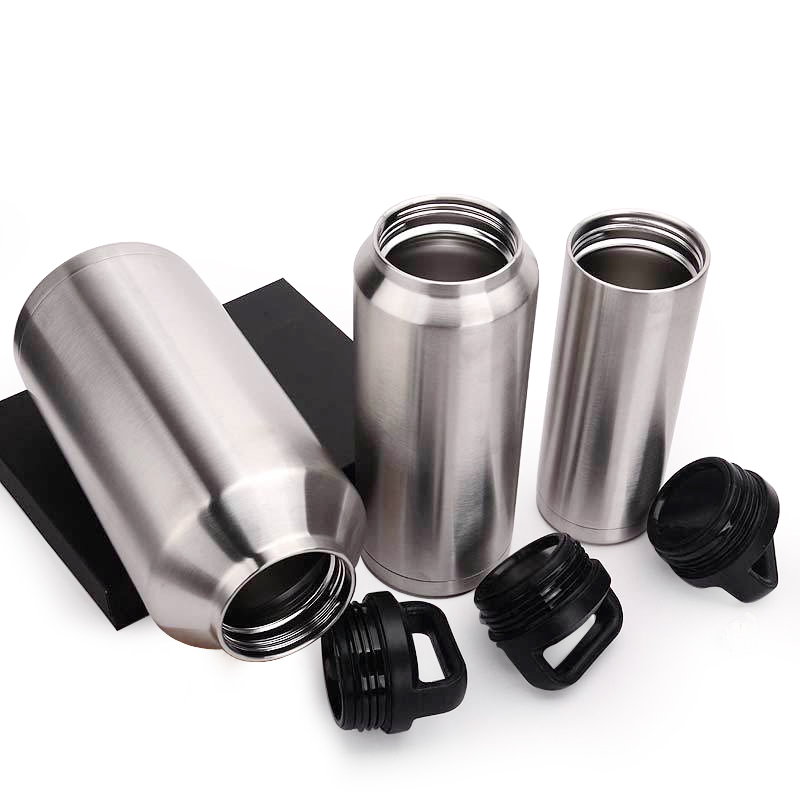 Customized Double Wall Stainless Steel Portable Vacuum Flask Sports Water Bottle