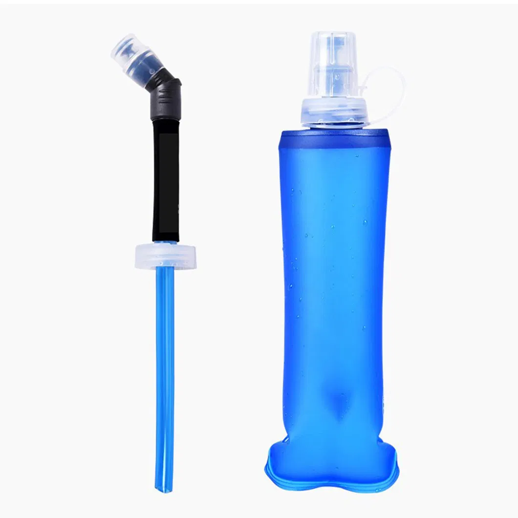 Collapsible TPU Running Water Bottle From China Water Bottle Manufacturer BPA Free