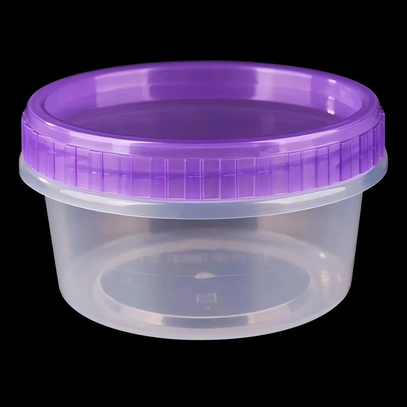 Color Leakproof and Airtight Stackable PP Plastic Food Storage Container with Screw Lid for Takeaway