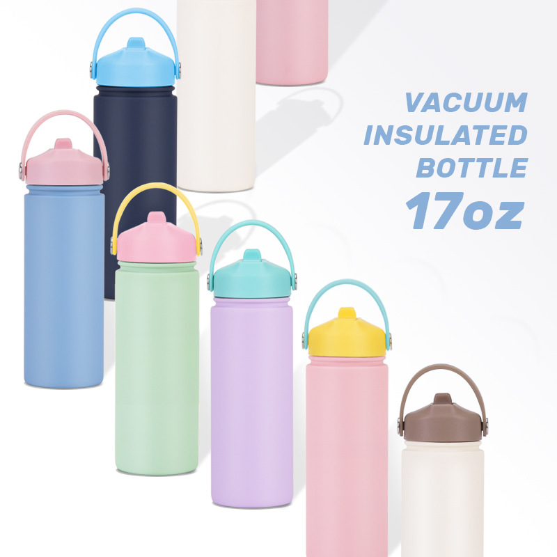 Custom 500ml Stainless Steel Vacuum Flask for Outdoor Sports &amp; Camping Factory Direct