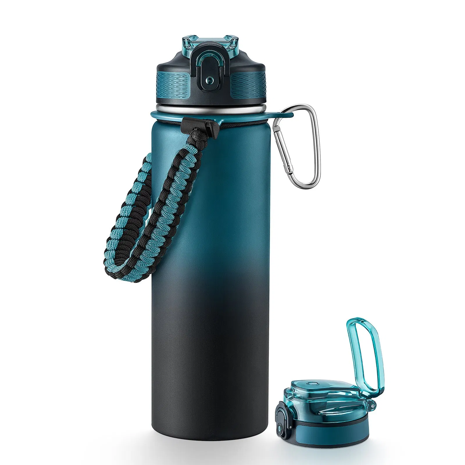 2024 New Trendy Insulated Vacuum Wide Mouth 304 Stainless Steel Water Bottle