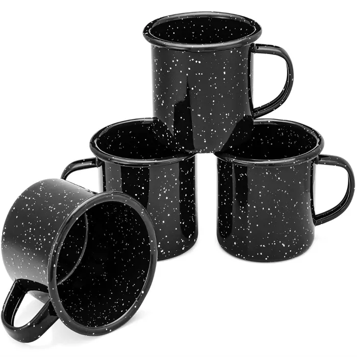 Enamel Coffee Mug Details