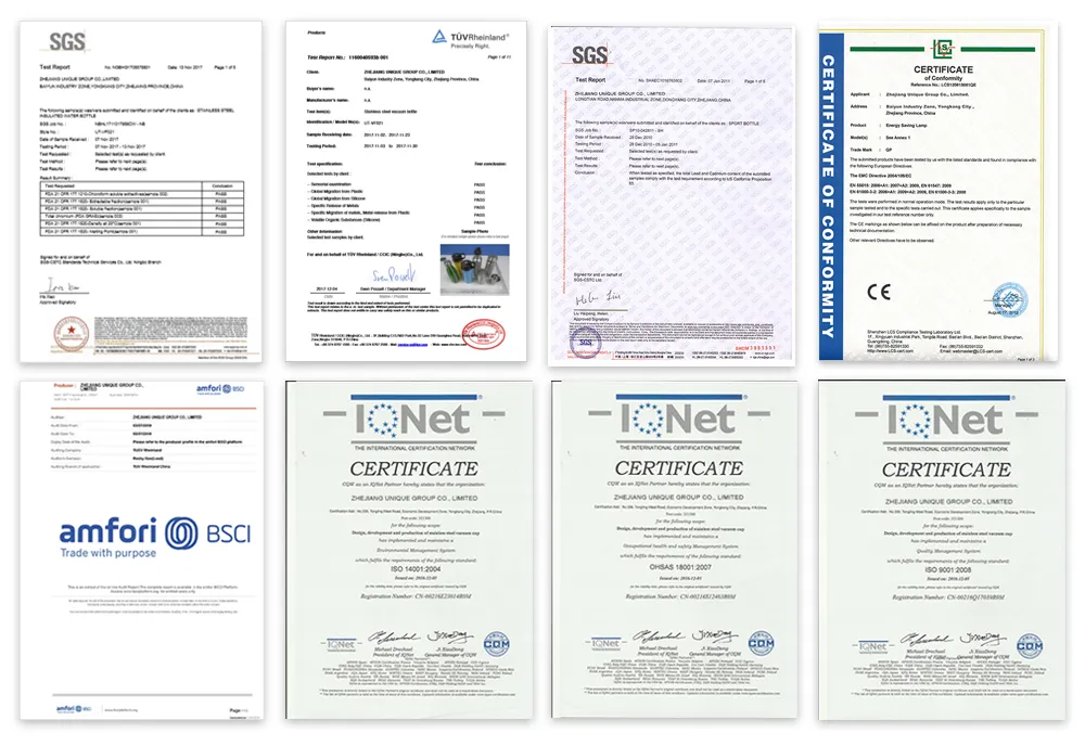 Product Certifications