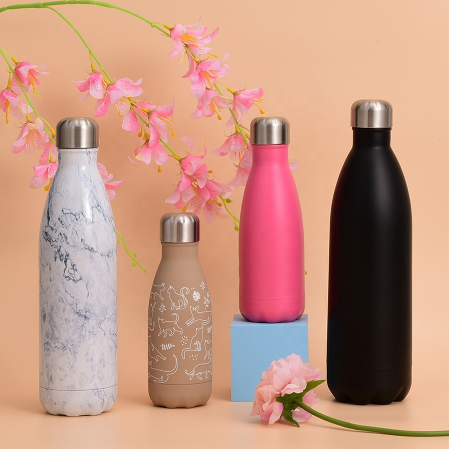 Water Bottles Outdoor Big vacuum Cheap High Quality Double Wall Warmer Insulated Flask
