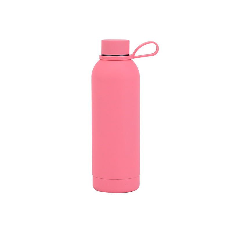 Outdoor New Handle Stainless Steel Space Bottle Portable Double Wall Vacuum