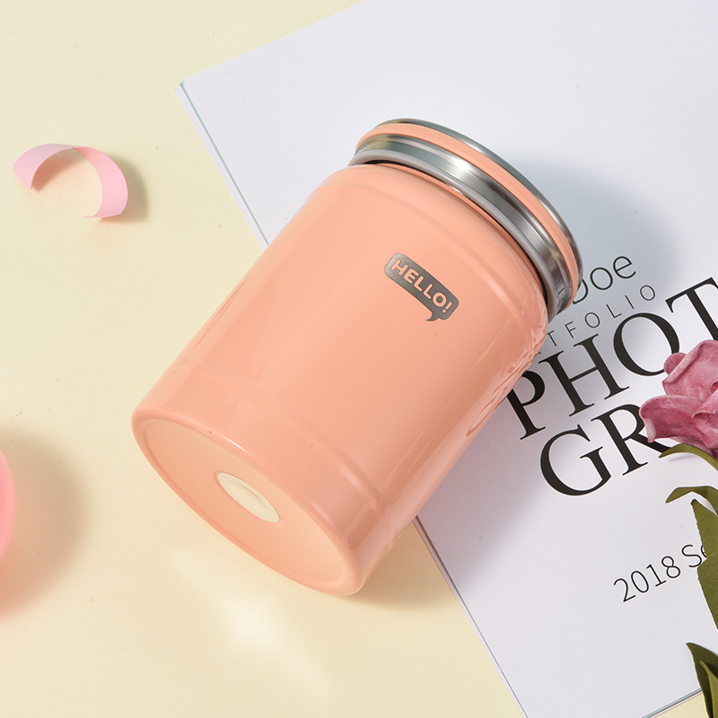 300ml Mini Size Insulated Stainless Steel Soup Jar Food Container Keeps Hot and Cold