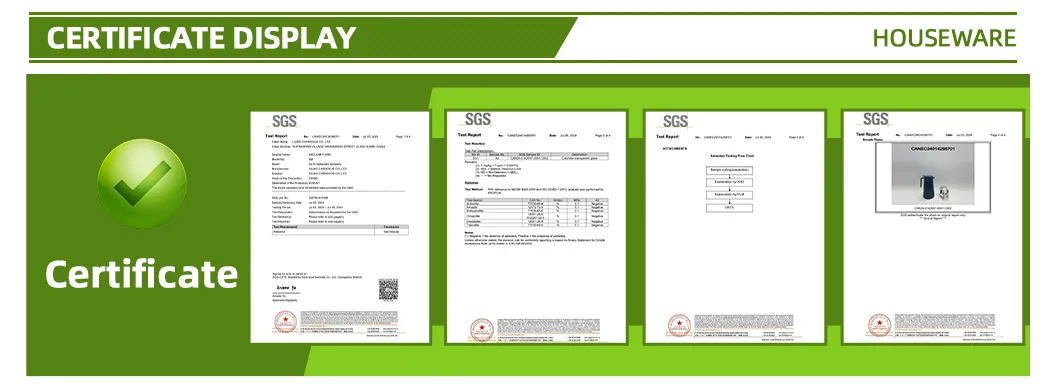 Product Certifications