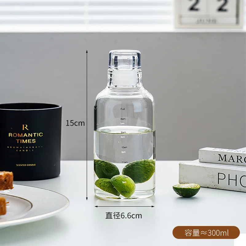 Beverage Glass Container