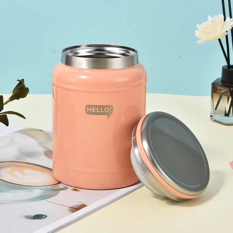 300ml Mini Size Insulated Stainless Steel Soup Jar Food Container Keeps Hot and Cold