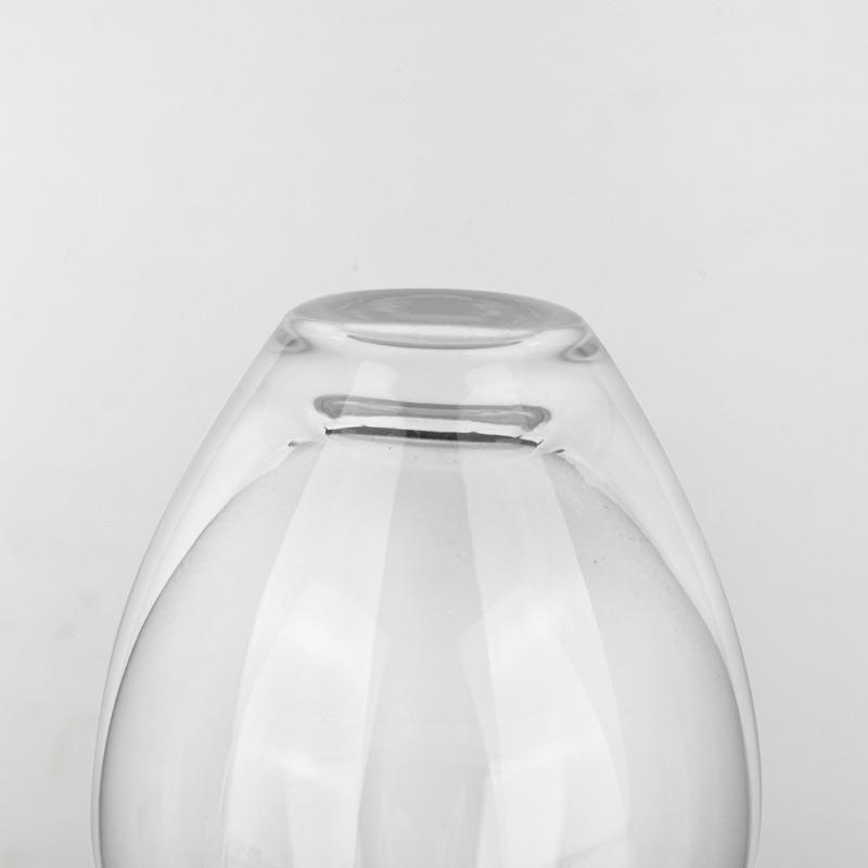 Wholesale Coffee Vaso De Vidrio 350ml 7oz Coffee Short Vasija De crystal Crystal Clear Double Wall Glass Cup Tumbler for Water Beverage Spirits Wine