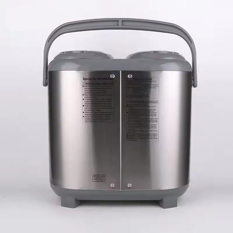 Big Size Vacuum Flask Wide Mouth Insulated Bucket Coffee Water Vacuum Jug