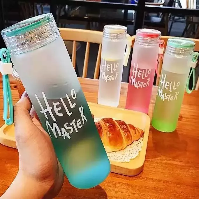 Glass Water Bottle