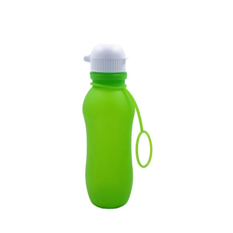 Drinking Bottle Collapsible Water Bottle Silicone Folding Leak Proof for Gym Cycling Camping Hiking Sports Travel Outdoor Wyz16187