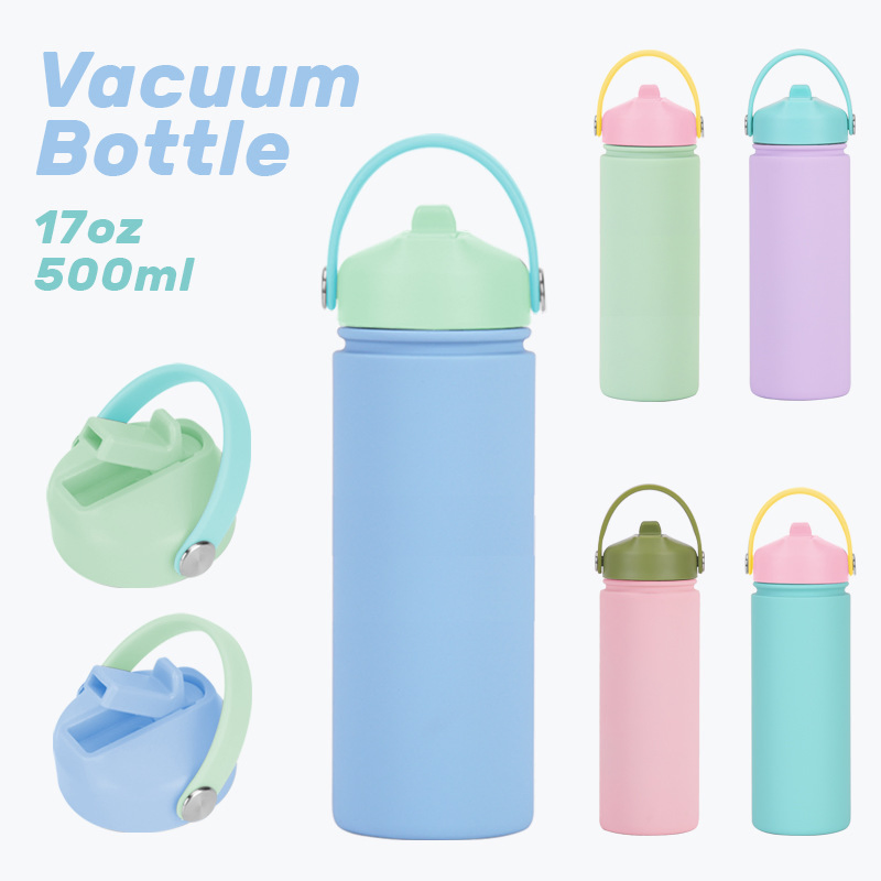 Custom 500ml Stainless Steel Vacuum Flask for Outdoor Sports &amp; Camping Factory Direct