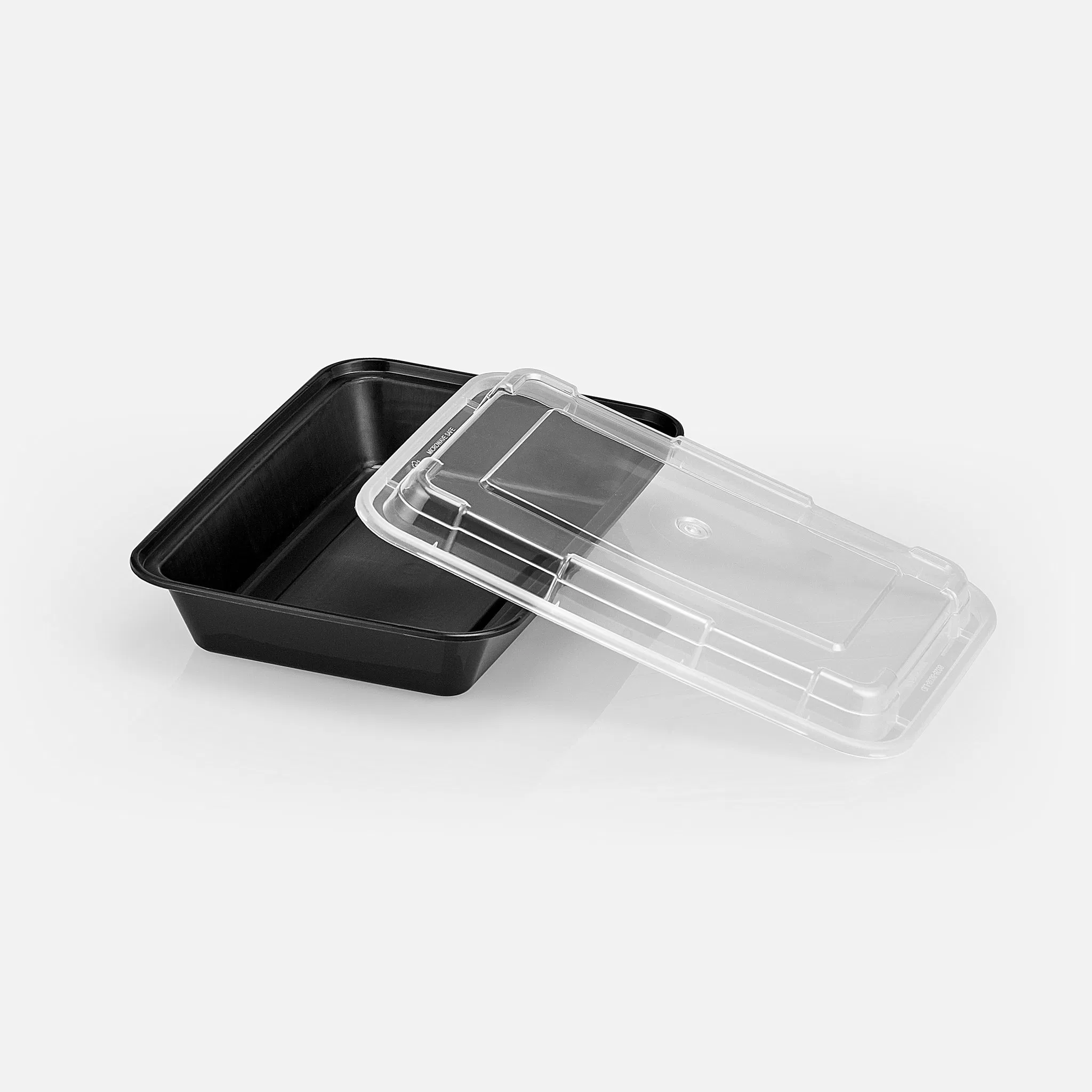 Disposable Plastic PP Leakproof Microwavable Food Container with Lid Takeout Boxes