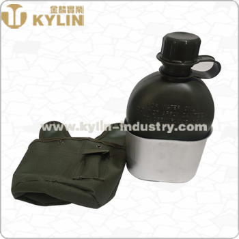China Lightweight Practical Plastic Water Bottle and Aluminum Cup