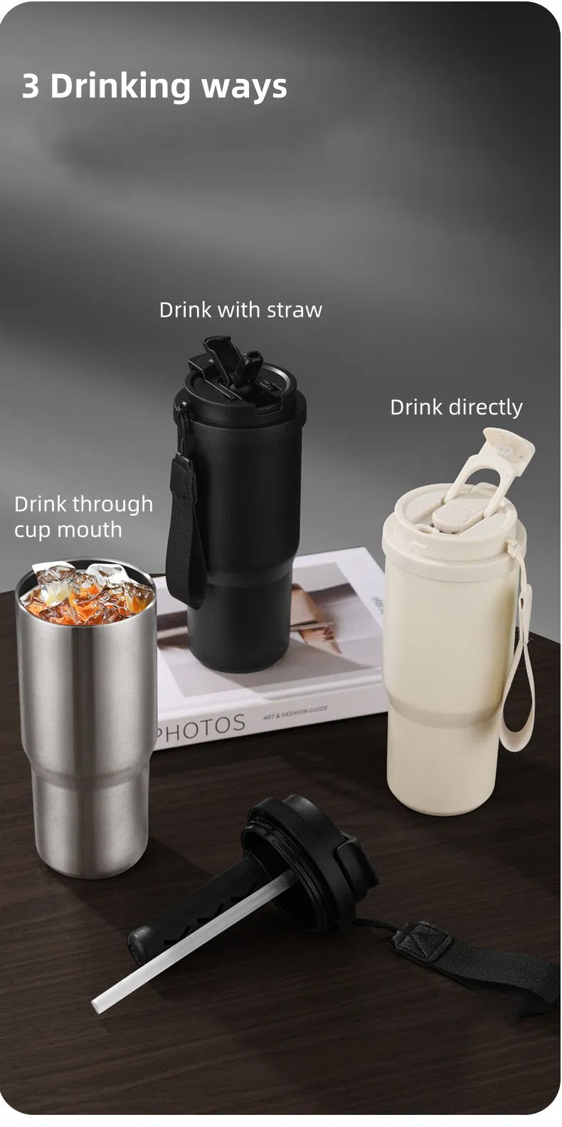 24oz Coffee Tumbler View 6