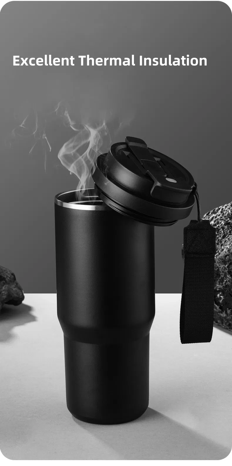 24oz Coffee Tumbler View 1