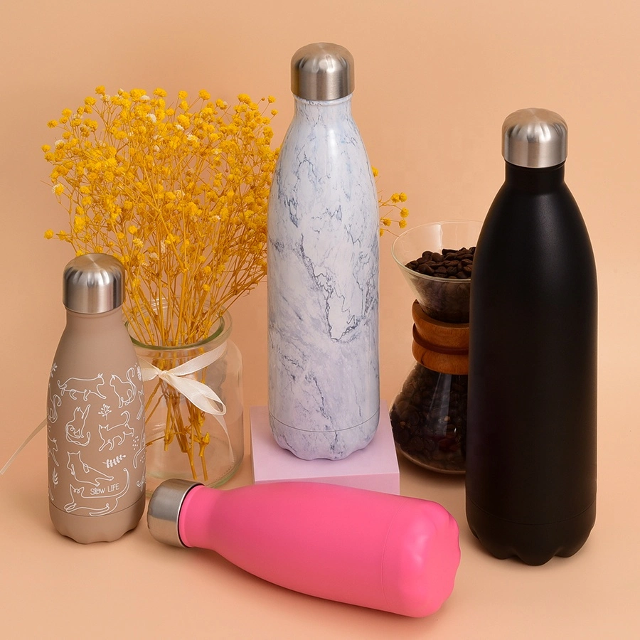 Water Bottles Outdoor Big vacuum Cheap High Quality Double Wall Warmer Insulated Flask