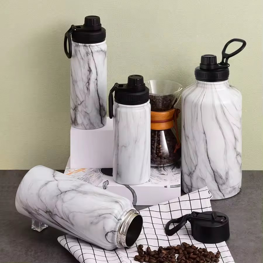 Insulated Bottle Stainless Steel Water Bottle Wide Mouth Flask