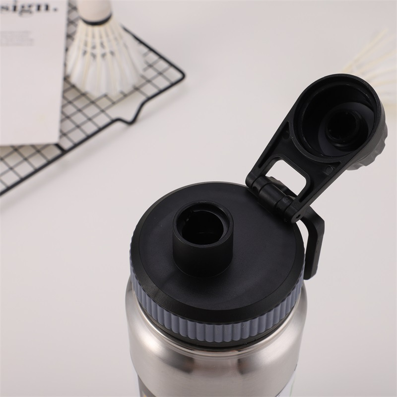 25oz Sport Thermal Bottle Double Wall Insulated Vacuum Flask Stainless Steel Portable Water Bottle Tumbler Bubble Tea Tumbler