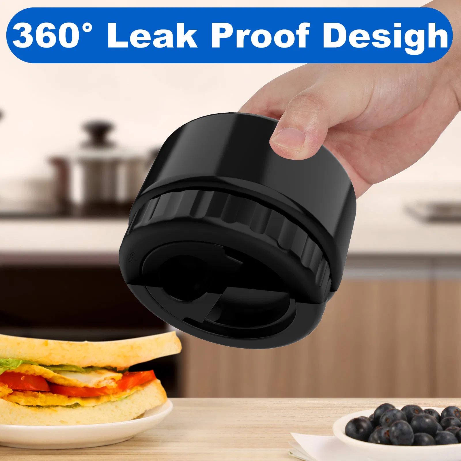 Aohea Obm ODM 2 Pack Insulated Food Jar Theros for Hot Food &amp; Soup Compact Stainless Steel Vacuum Lunch Container 9 Oz Sky White Insulated Toddler Food Jar